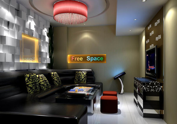 深圳自由空间量贩式KTV设计