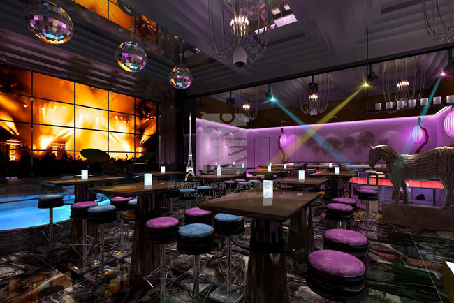 广东普宁兰岛雅心清吧设计