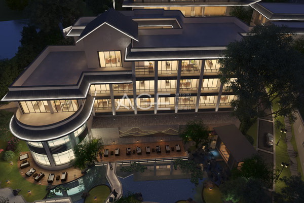 隐藏酒店灯光设计，增添酒店氛围