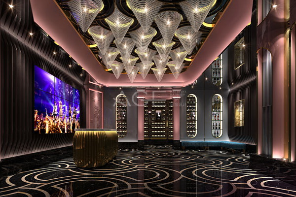 Ktv设计装修效果图，这样做才能体现高端风格